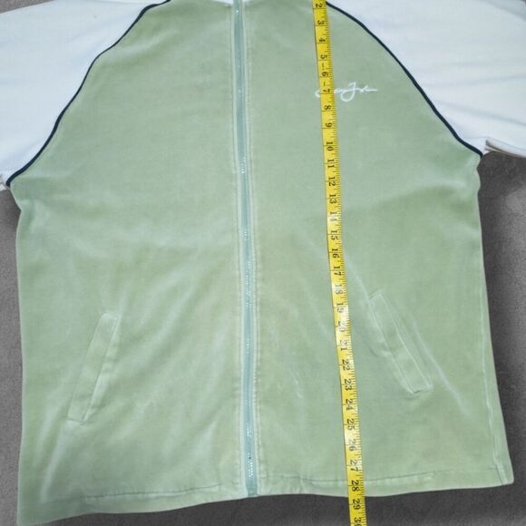 Vintage Y2K Sean John ColorBlock Velour Track Suit Jacket XL - Picture 7 of 7